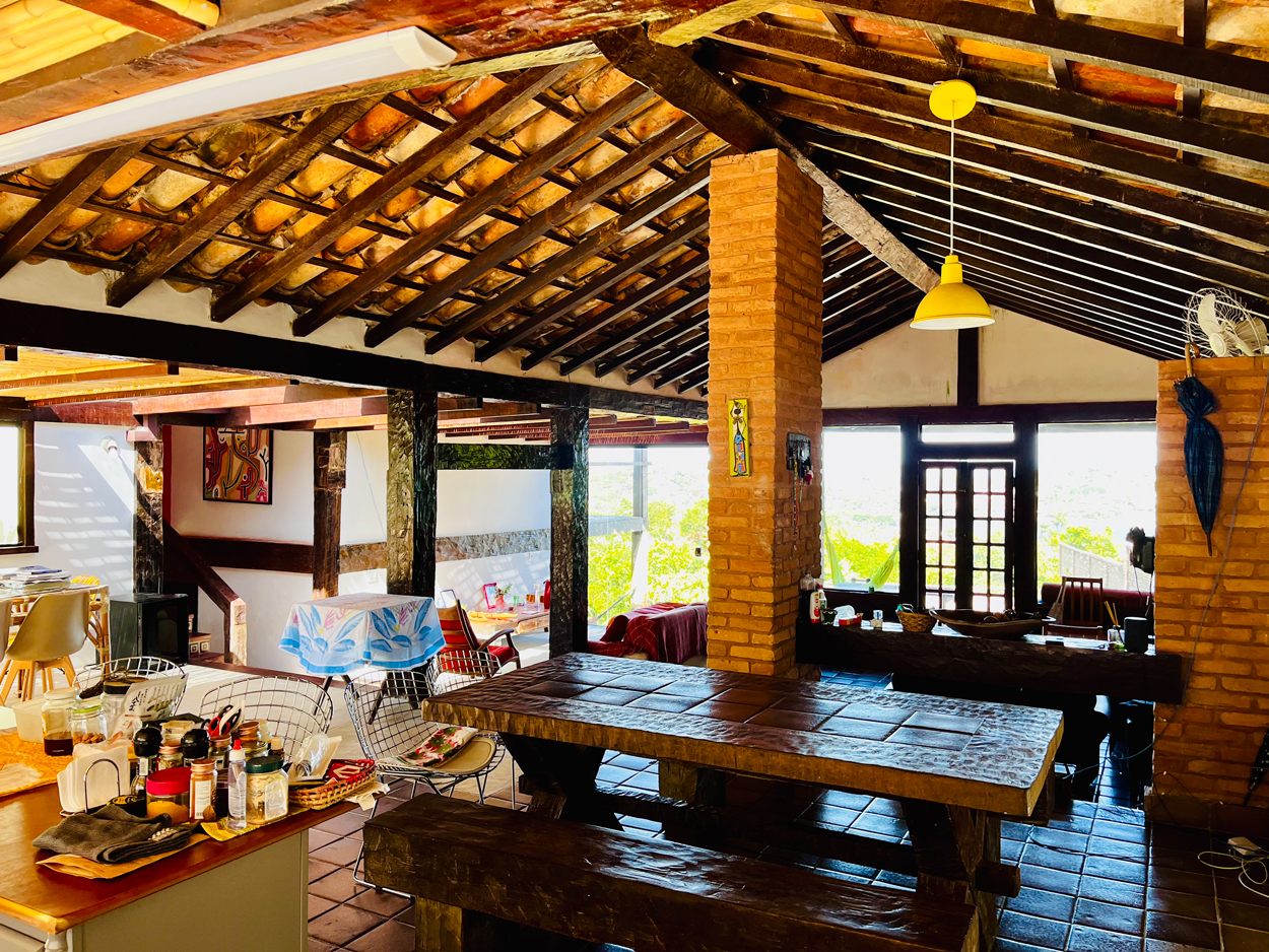 Cozinha gourmet integrada à sala, Casa Búzios