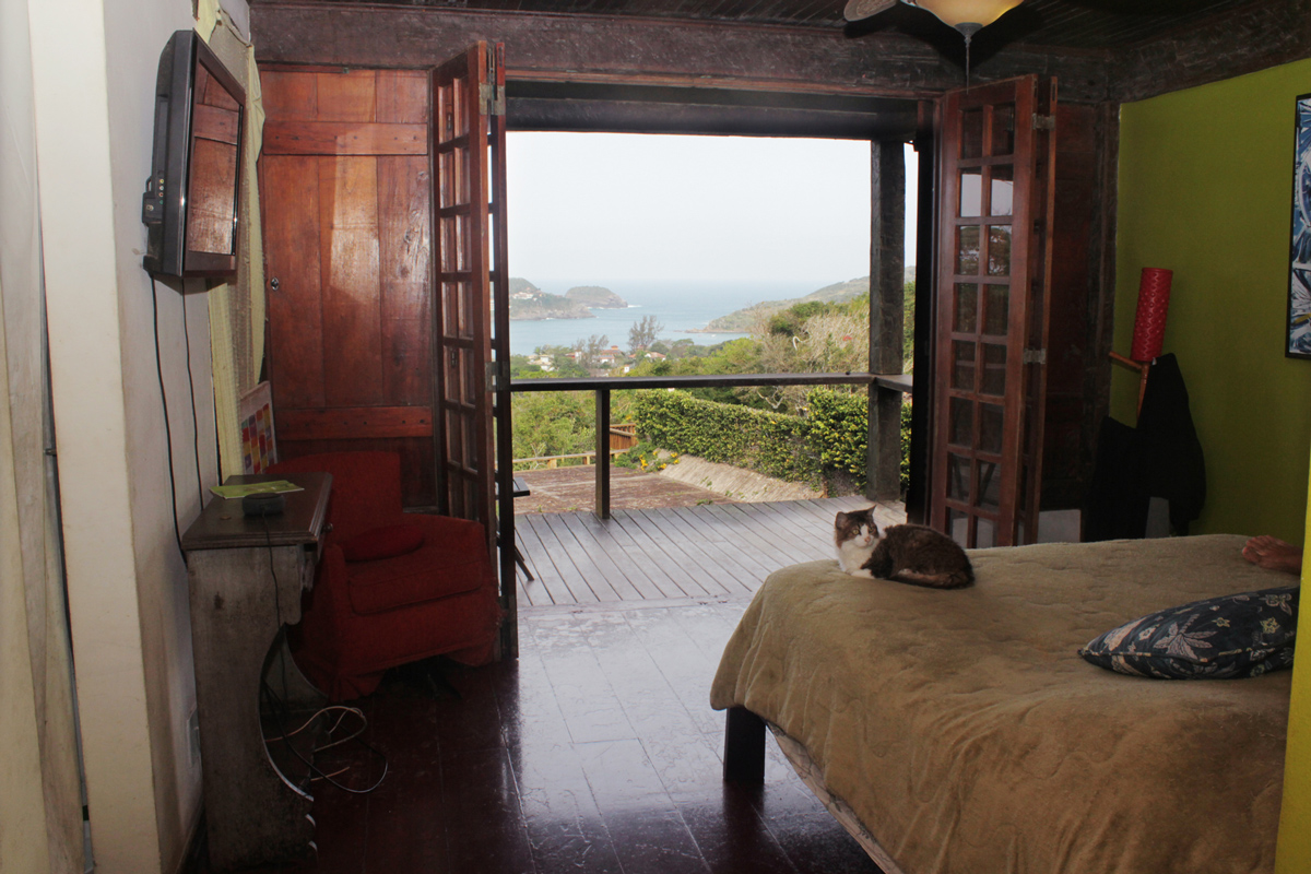 Varanda da suíte master com vista para o mar, Casa Búzios